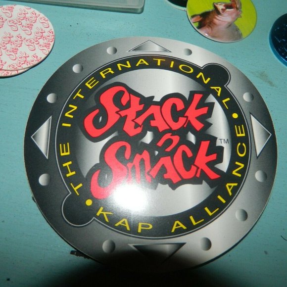 Stack N Smack Pogs Milkcaps Vintage 2-Metal International Kap - Picture 4 of 7